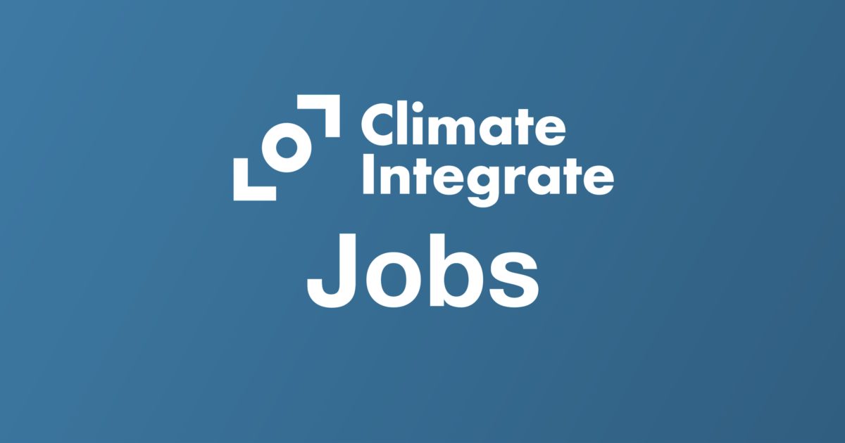 Climate Integarte " Jobs"